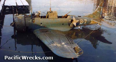Aircraft Salvage on Sbd 2 Dauntless 2106 Salvage From Lake Michigan