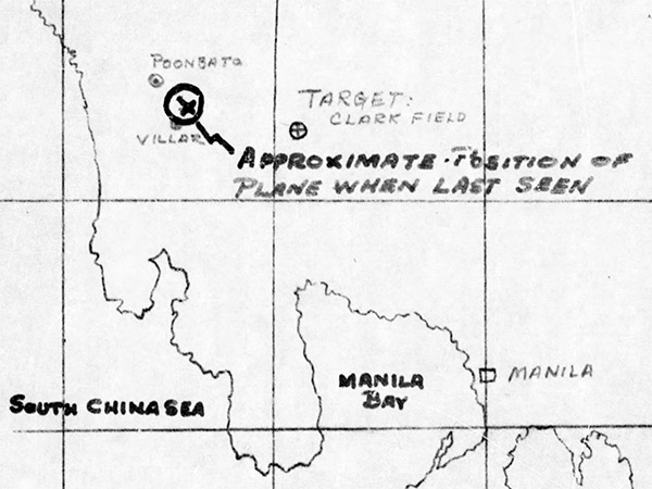 Pacific Wrecks - Map of A-20G 