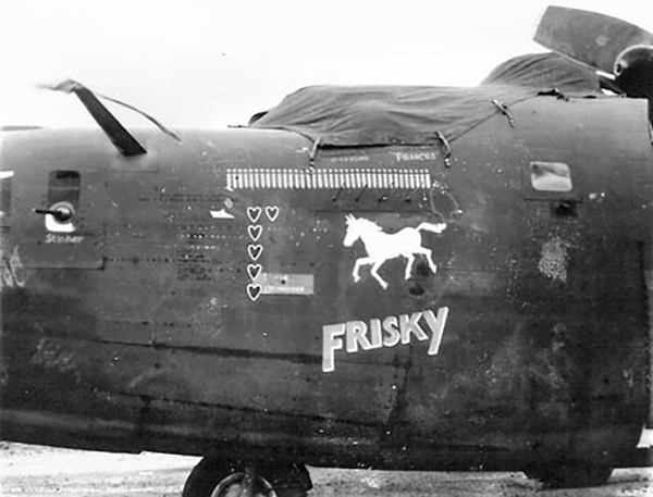 Pacific Wrecks - B-24D "Frisky" 42-40667 Nickname, Nose Art And ...