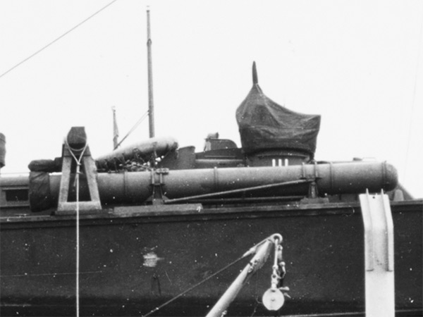 Pacific Wrecks - Enlargement of PT-111 as deck cargo aboard USS ...